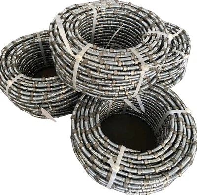 Diamantová drátová pila pro těžbu mramoru